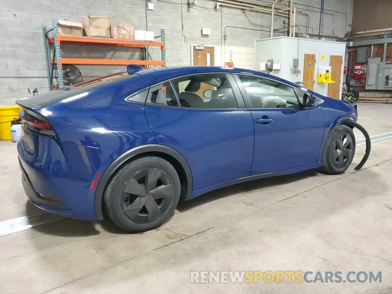 3 Photograph of a damaged car JTDACAAUXP3010661 TOYOTA PRIUS 2023