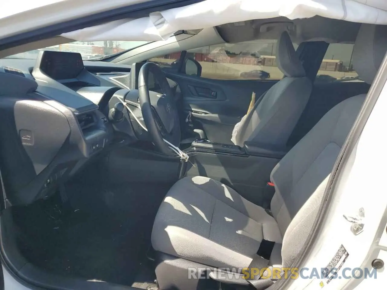 7 Photograph of a damaged car JTDACAAUXP3013799 TOYOTA PRIUS 2023