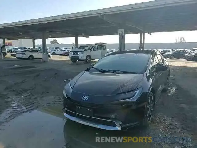 11 Photograph of a damaged car JTDACACU2P3010179 TOYOTA PRIUS 2023