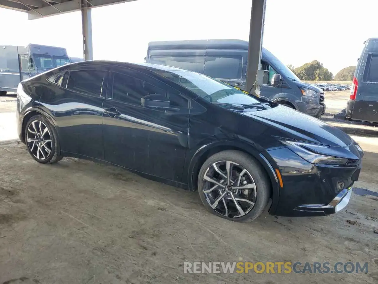 4 Photograph of a damaged car JTDACACU2P3010179 TOYOTA PRIUS 2023