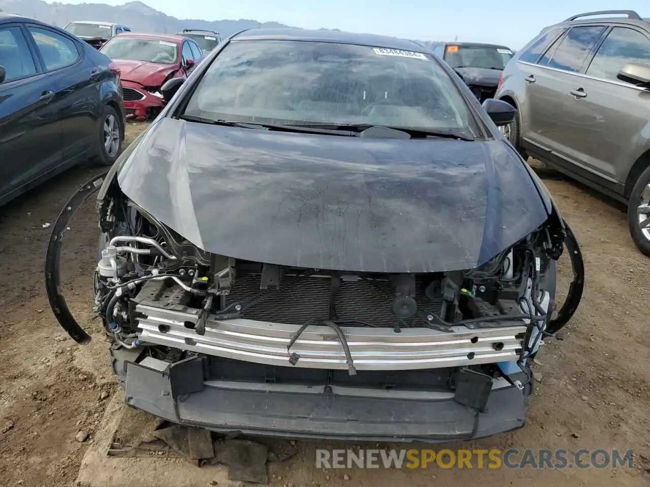 5 Photograph of a damaged car JTDACACU6P3002649 TOYOTA PRIUS 2023