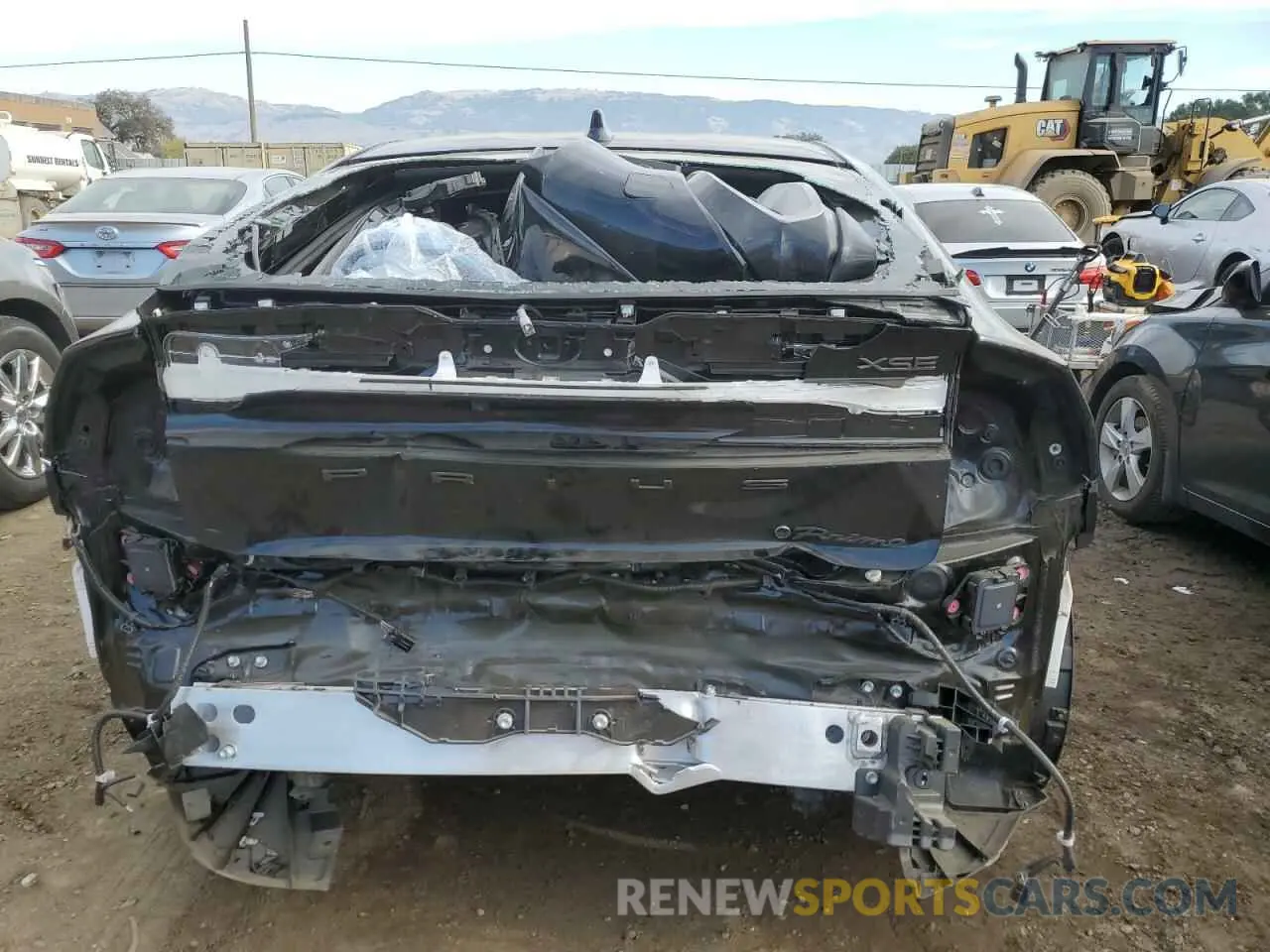 6 Photograph of a damaged car JTDACACU6P3002649 TOYOTA PRIUS 2023