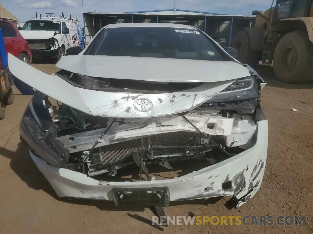 5 Photograph of a damaged car JTDACACU6P3006846 TOYOTA PRIUS 2023