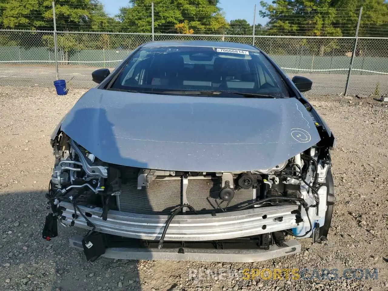 5 Photograph of a damaged car JTDACACU8P3002037 TOYOTA PRIUS 2023