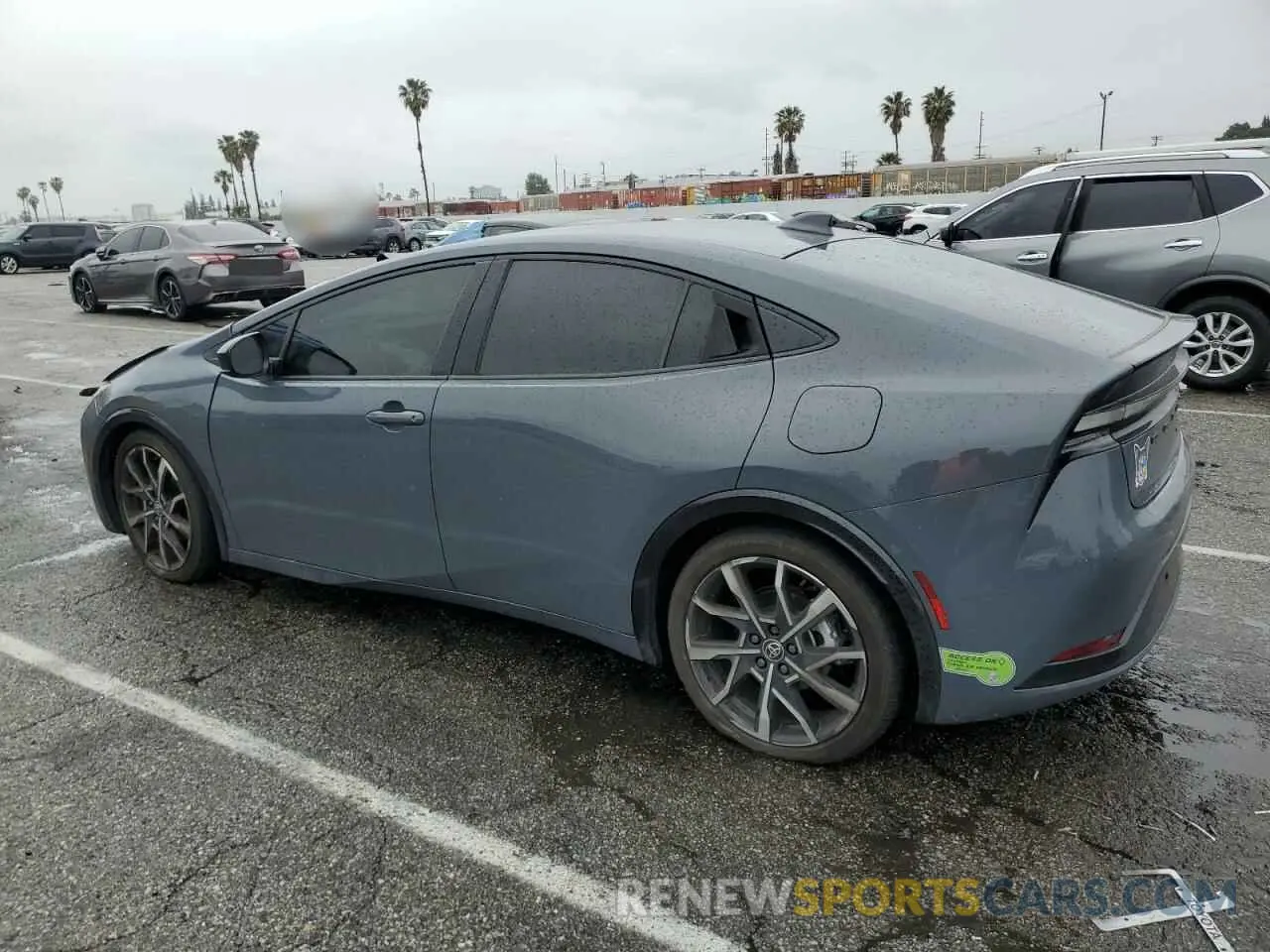 2 Photograph of a damaged car JTDACACU9P3001916 TOYOTA PRIUS 2023