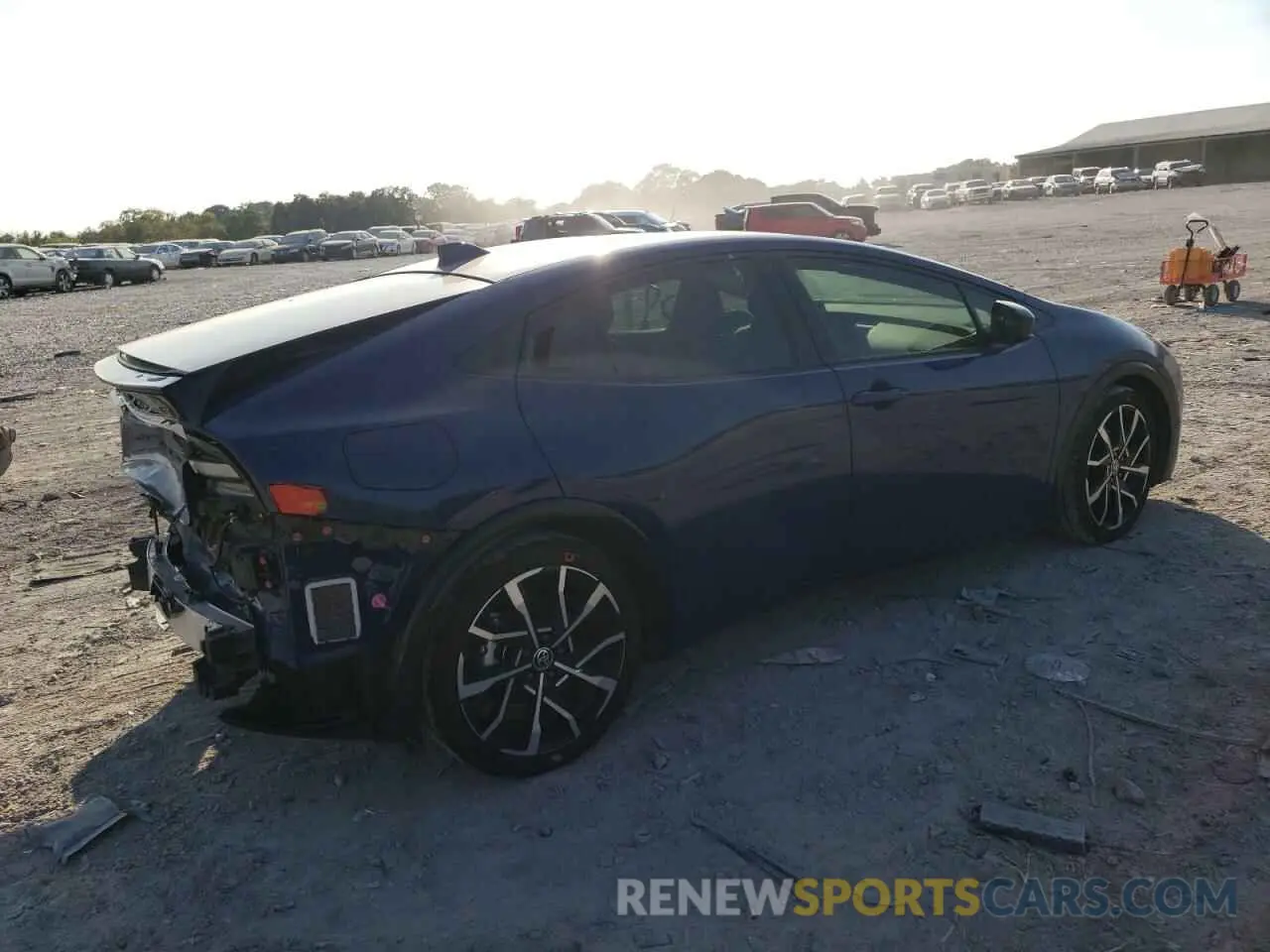 3 Photograph of a damaged car JTDACACU9P3007750 TOYOTA PRIUS 2023