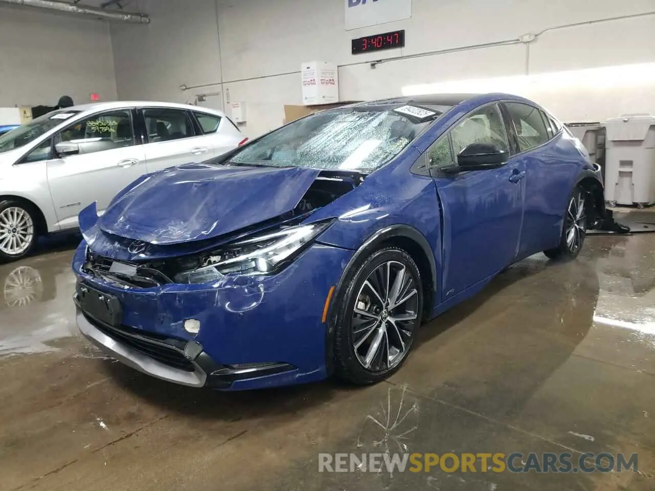 1 Photograph of a damaged car JTDADABU1P3006459 TOYOTA PRIUS 2023