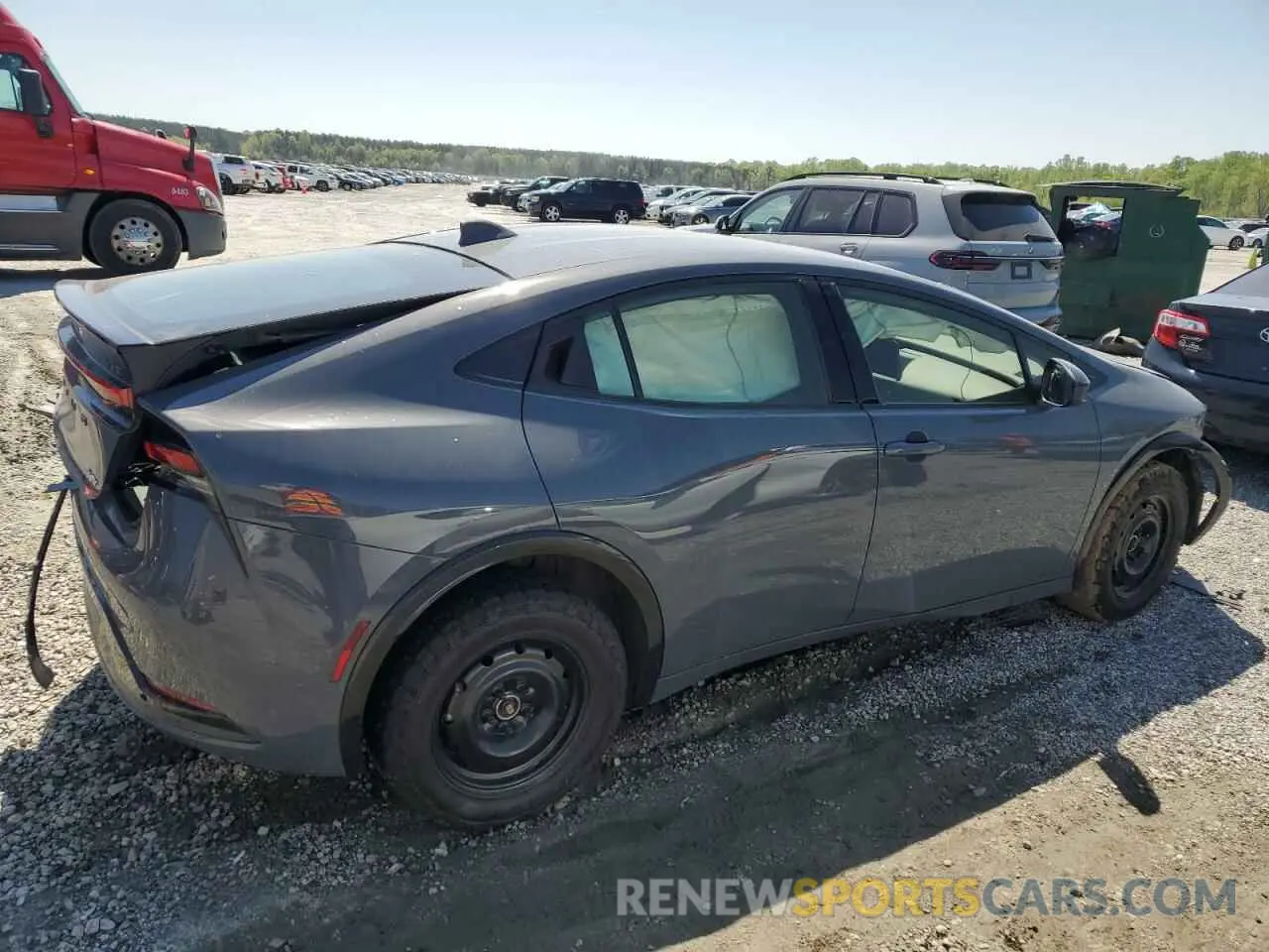 3 Photograph of a damaged car JTDADABU7P3002464 TOYOTA PRIUS 2023