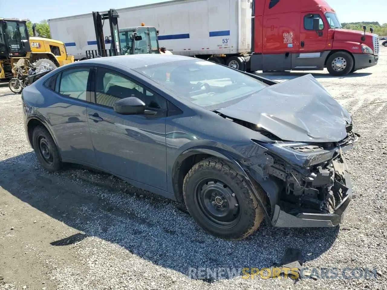 4 Photograph of a damaged car JTDADABU7P3002464 TOYOTA PRIUS 2023