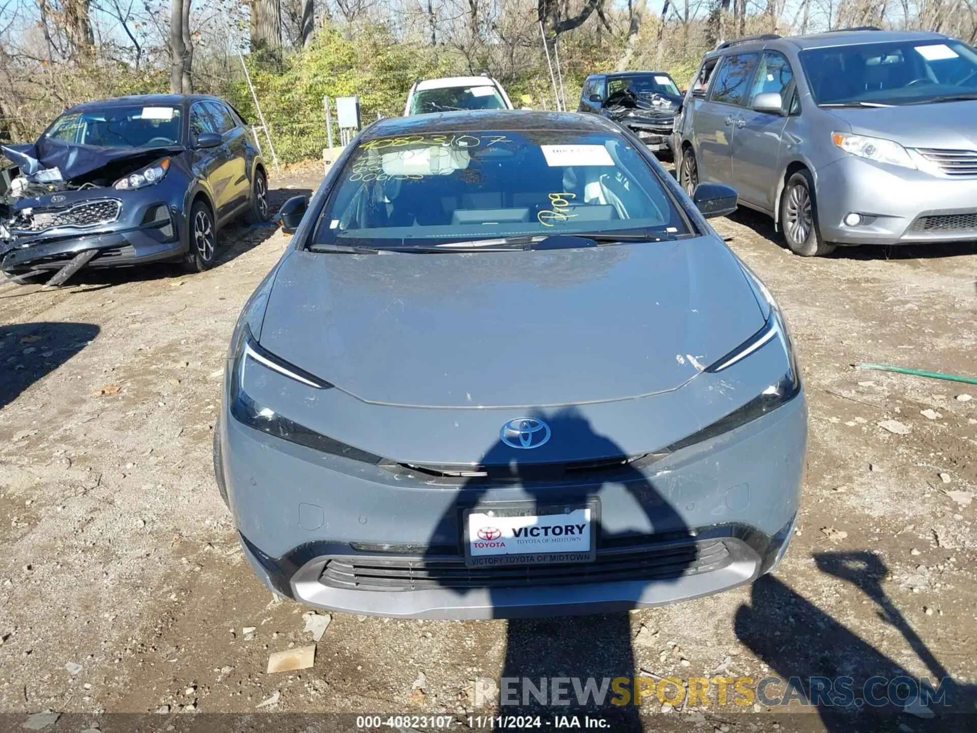 12 Photograph of a damaged car JTDADABU8P3006135 TOYOTA PRIUS 2023
