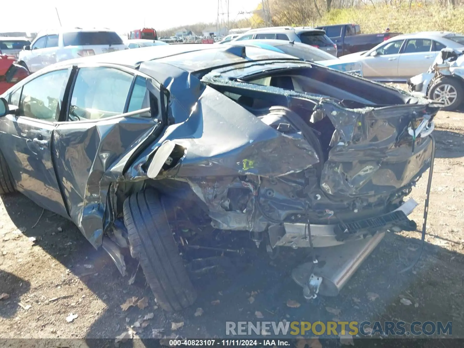 6 Photograph of a damaged car JTDADABU8P3006135 TOYOTA PRIUS 2023