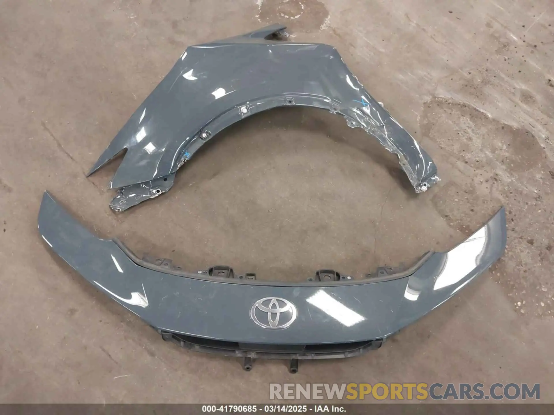 12 Photograph of a damaged car JTDADABU9P3005317 TOYOTA PRIUS 2023
