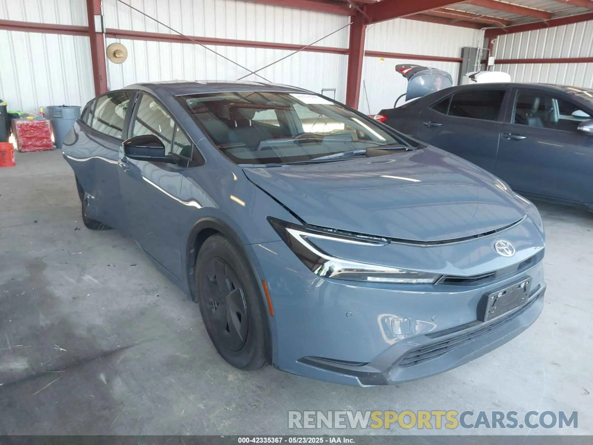 1 Photograph of a damaged car JTDACAAU0R3017315 TOYOTA PRIUS 2024