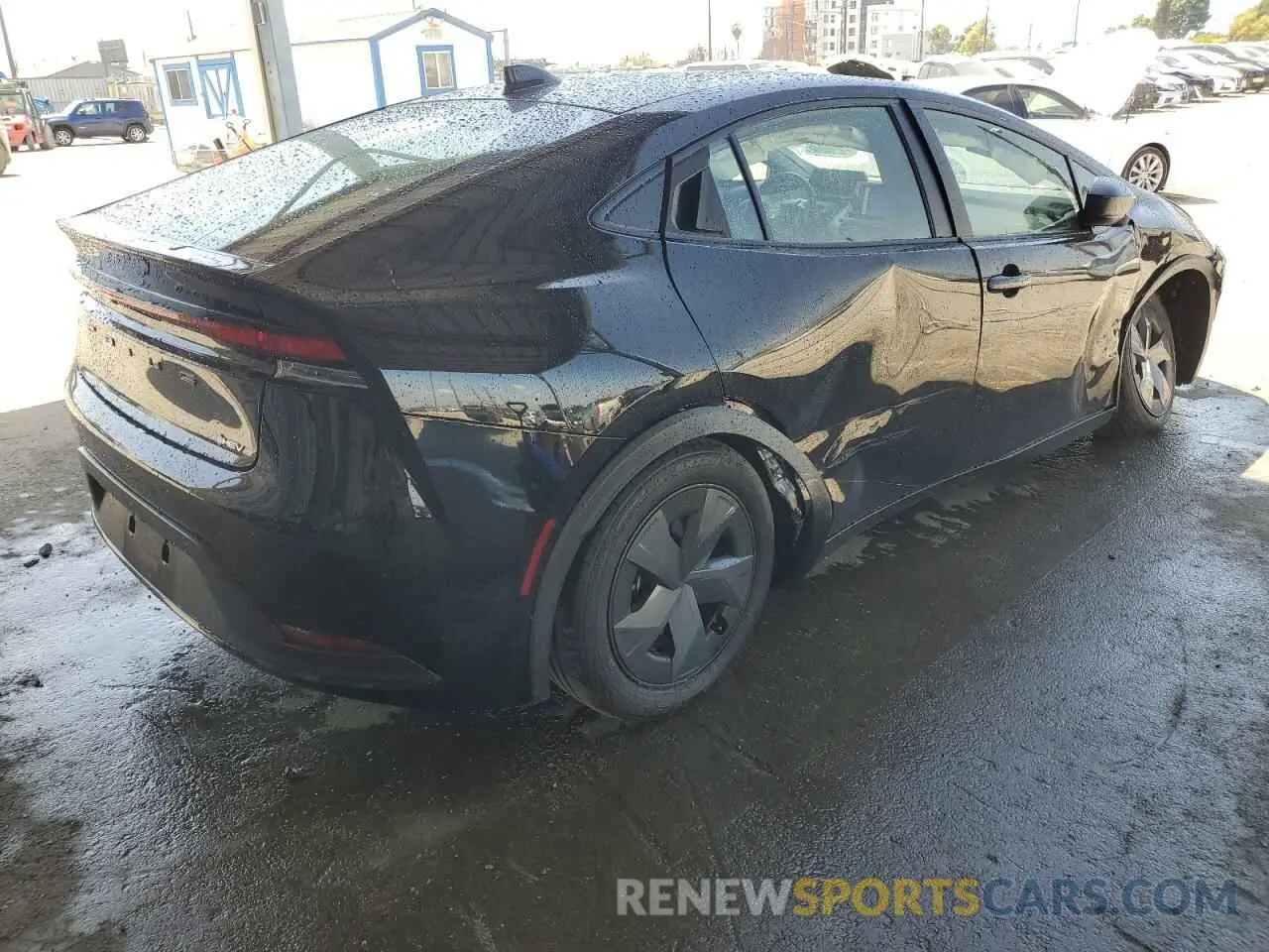 3 Photograph of a damaged car JTDACAAU0R3017895 TOYOTA PRIUS 2024