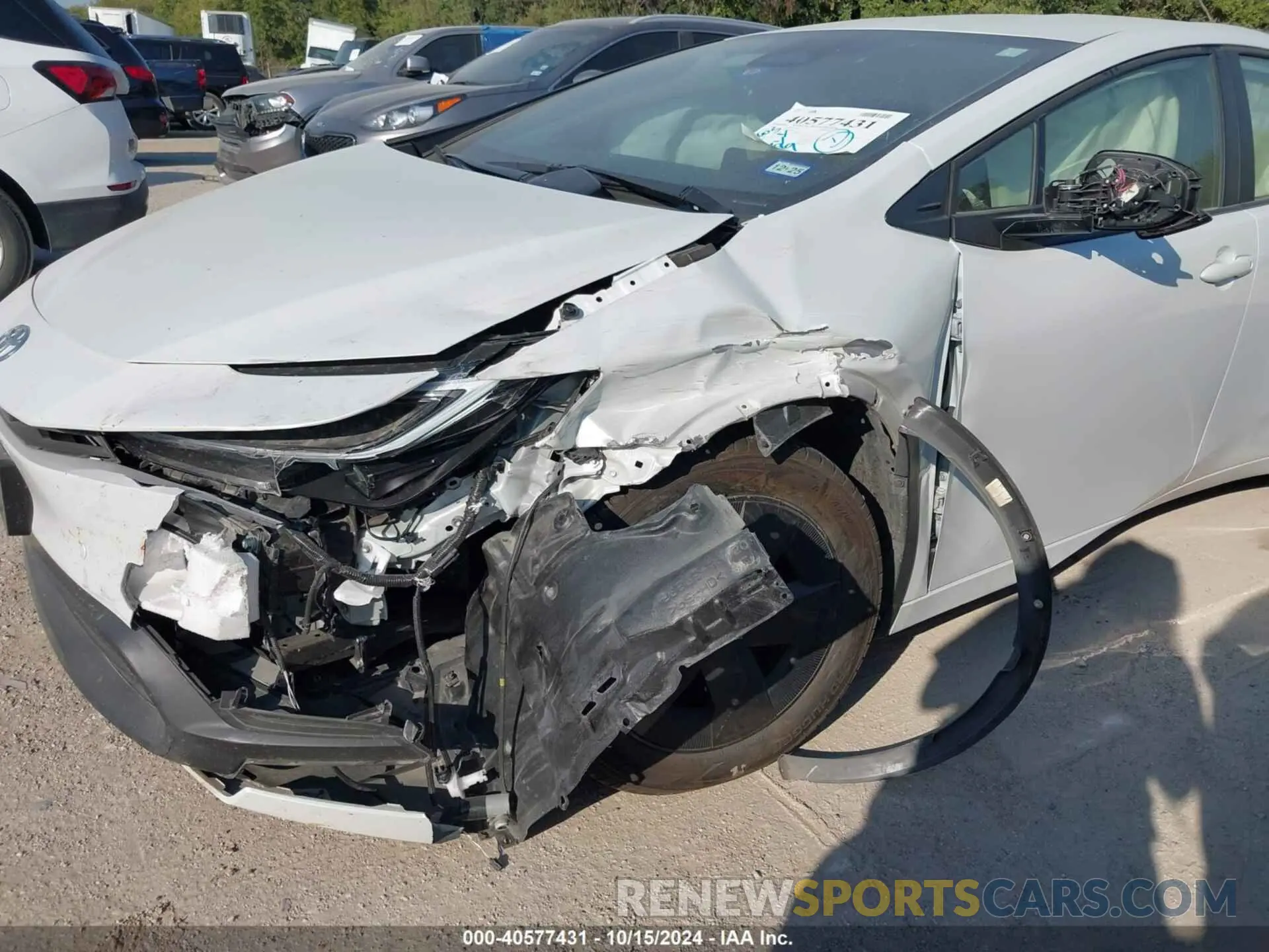 6 Photograph of a damaged car JTDACAAU0R3018447 TOYOTA PRIUS 2024