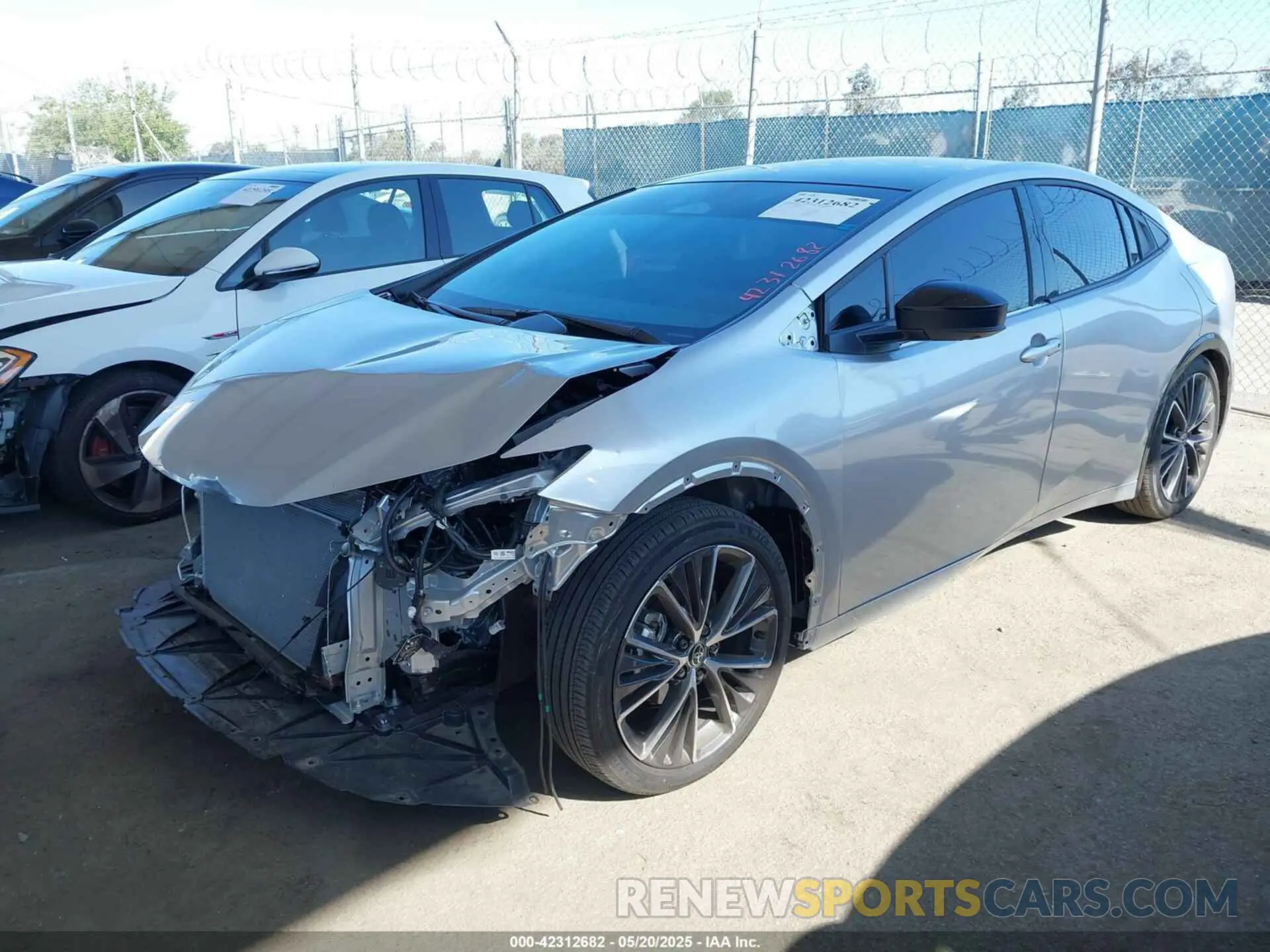 2 Photograph of a damaged car JTDACAAU0R3034244 TOYOTA PRIUS 2024