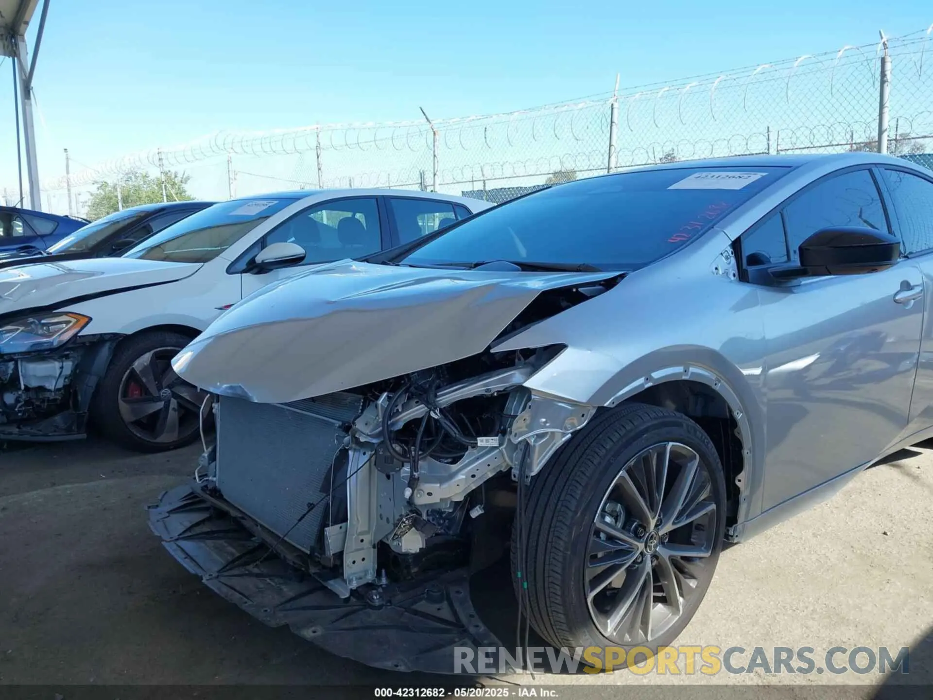 6 Photograph of a damaged car JTDACAAU0R3034244 TOYOTA PRIUS 2024
