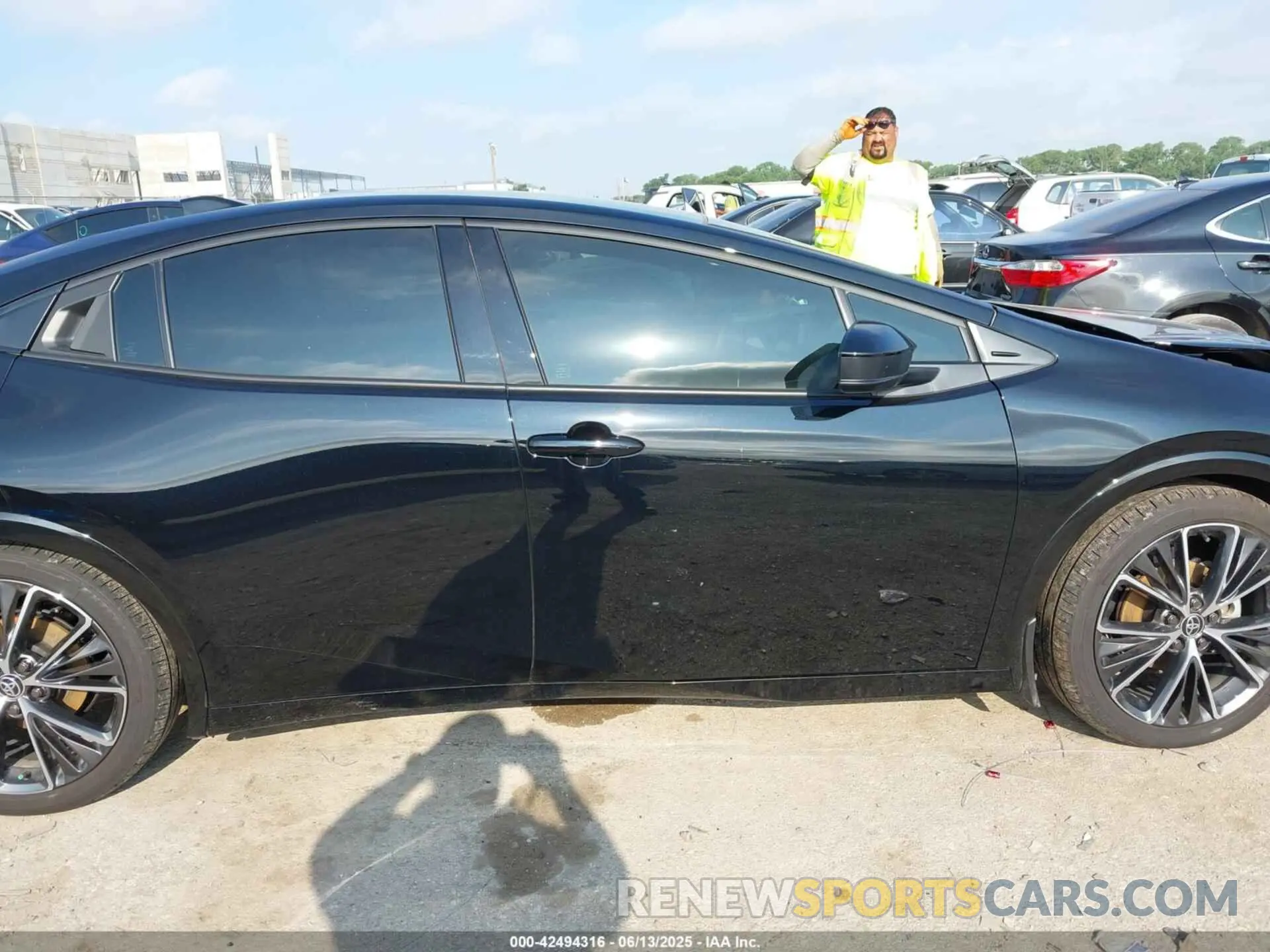 13 Photograph of a damaged car JTDACAAU0R3035376 TOYOTA PRIUS 2024