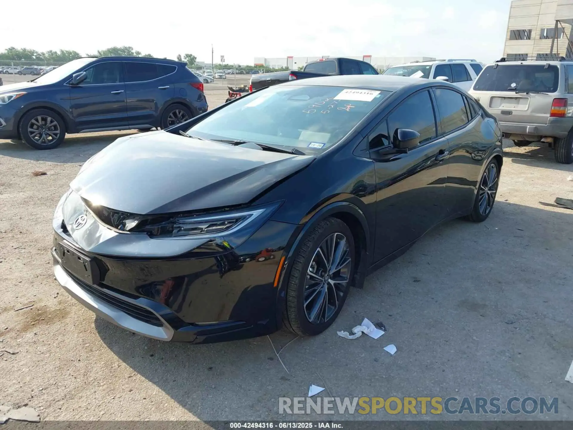 2 Photograph of a damaged car JTDACAAU0R3035376 TOYOTA PRIUS 2024