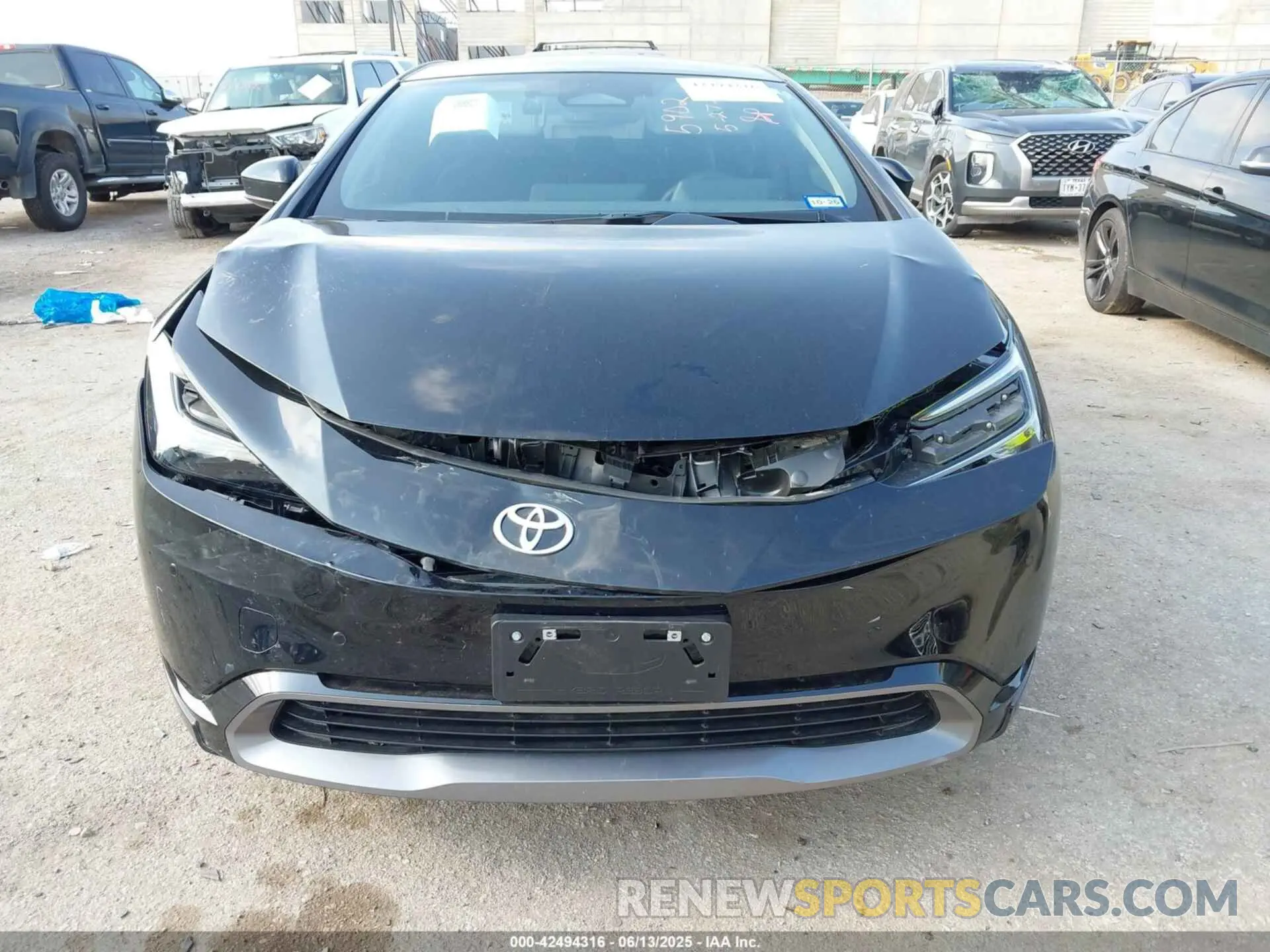 6 Photograph of a damaged car JTDACAAU0R3035376 TOYOTA PRIUS 2024