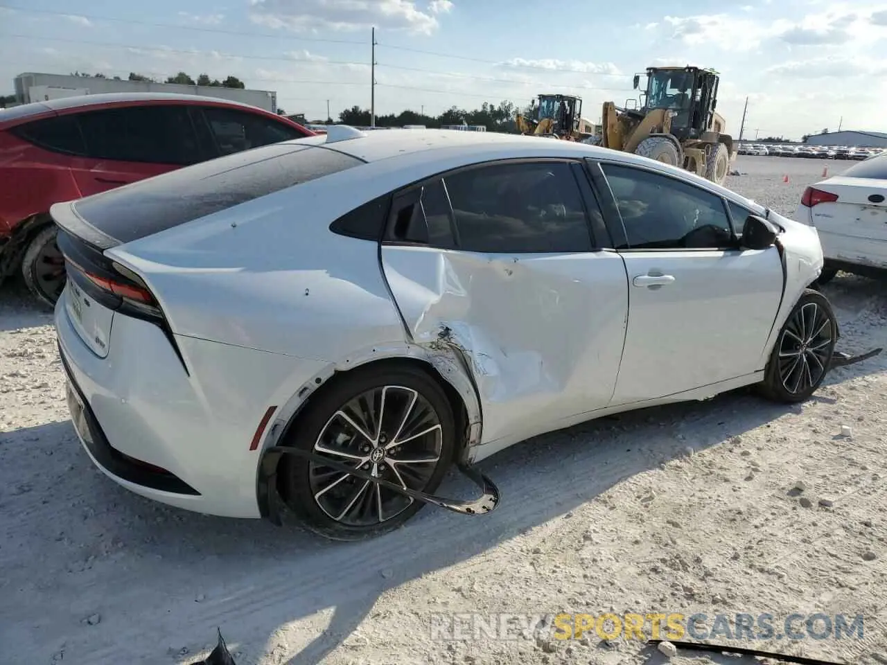 3 Photograph of a damaged car JTDACAAU1R3022166 TOYOTA PRIUS 2024