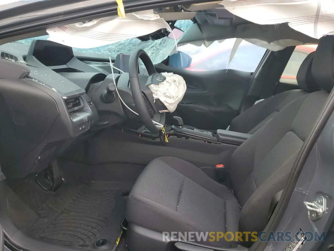 7 Photograph of a damaged car JTDACAAU1R3045172 TOYOTA PRIUS 2024