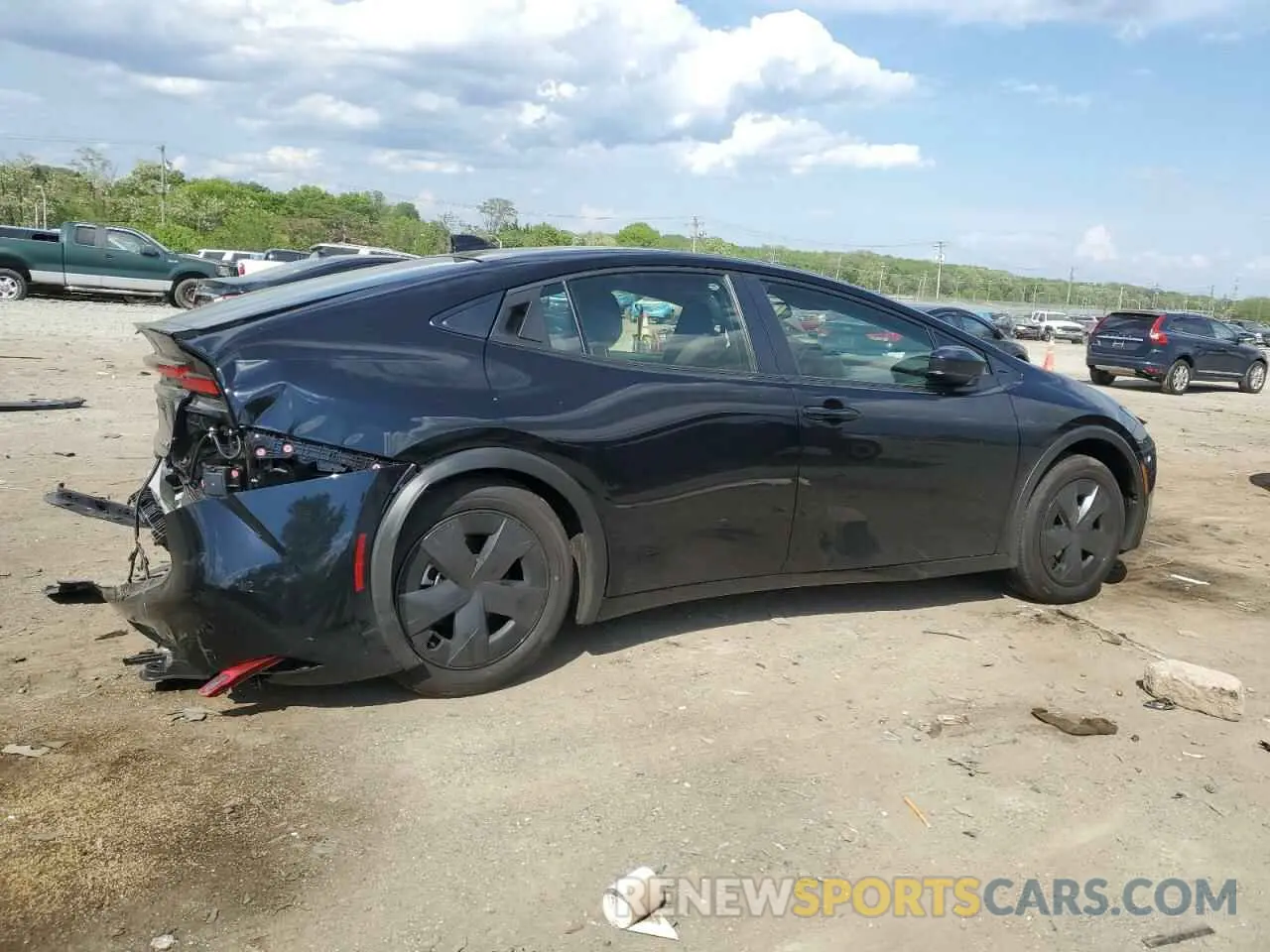 3 Photograph of a damaged car JTDACAAU1R3047729 TOYOTA PRIUS 2024