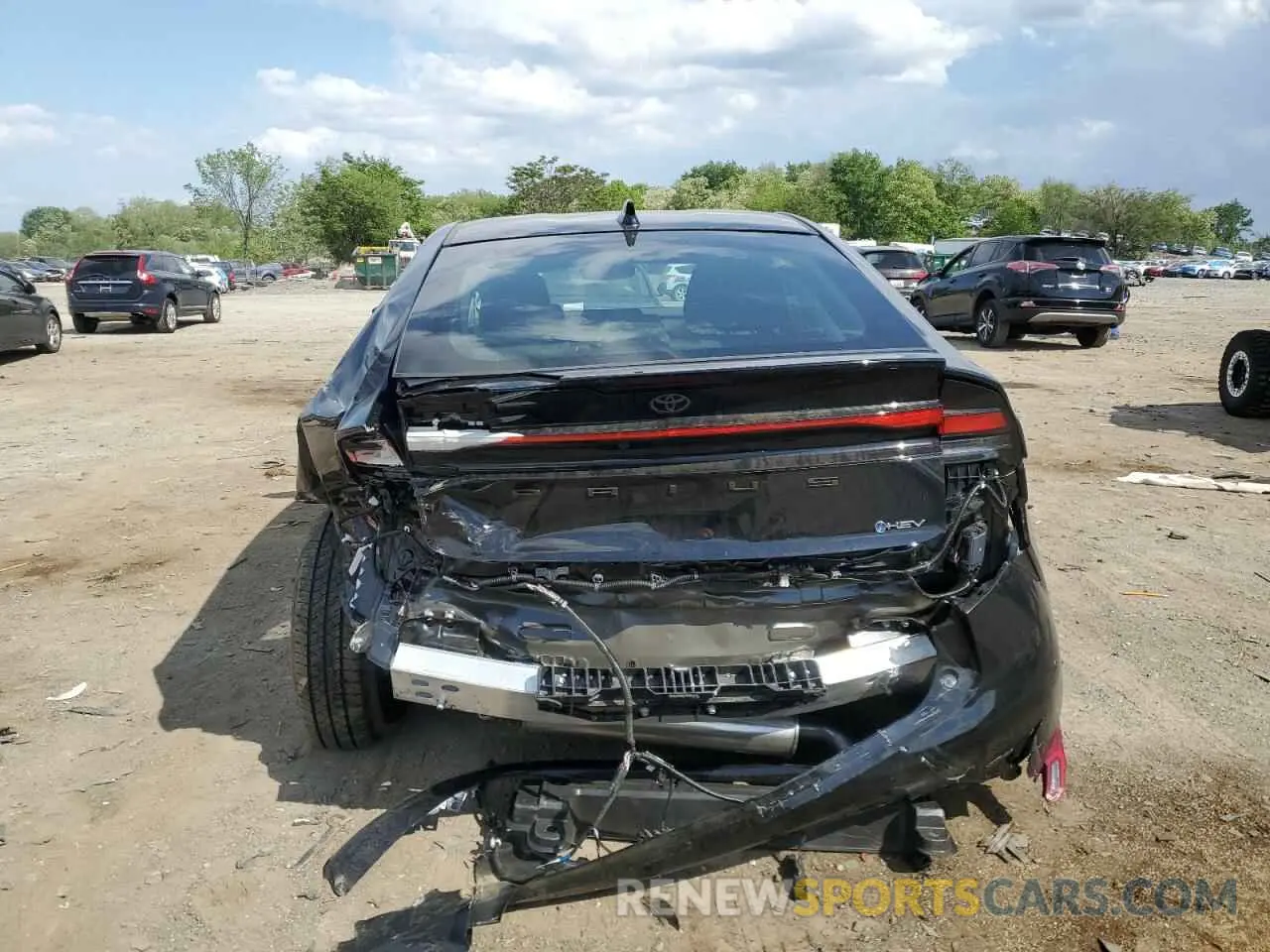 6 Photograph of a damaged car JTDACAAU1R3047729 TOYOTA PRIUS 2024