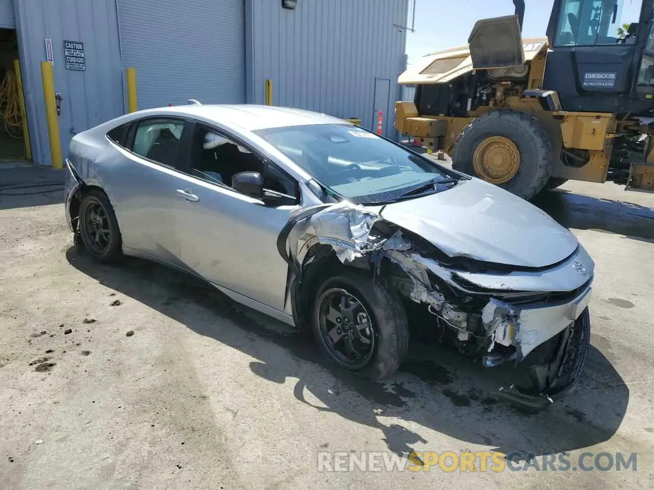 4 Photograph of a damaged car JTDACAAU2R3031040 TOYOTA PRIUS 2024