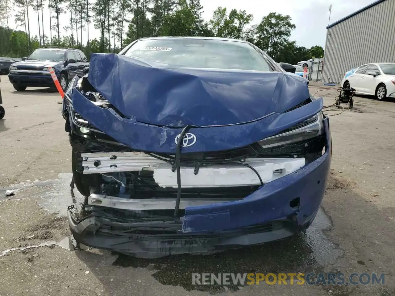5 Photograph of a damaged car JTDACAAU2R3040448 TOYOTA PRIUS 2024