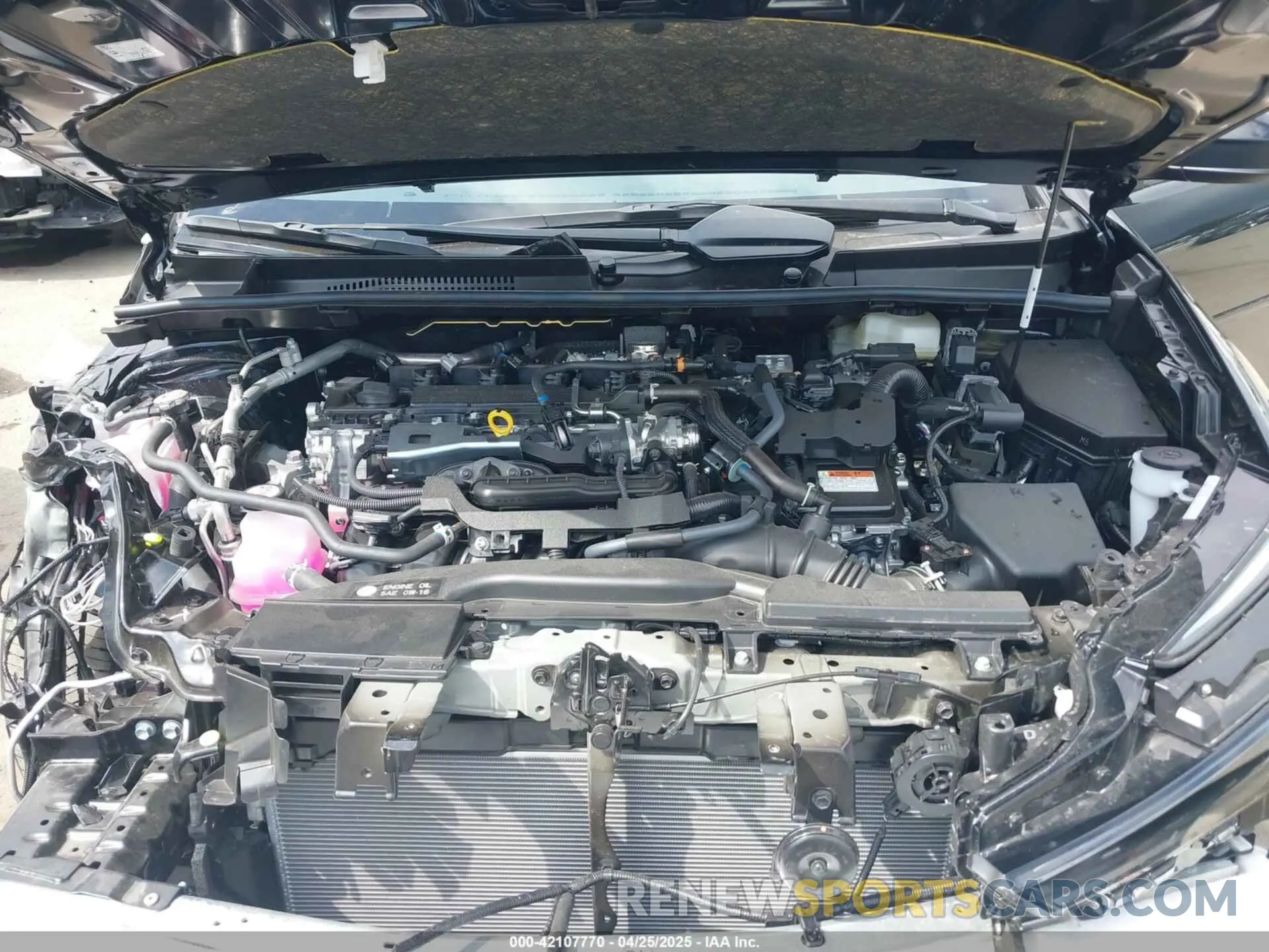 10 Photograph of a damaged car JTDACAAU2R3046380 TOYOTA PRIUS 2024
