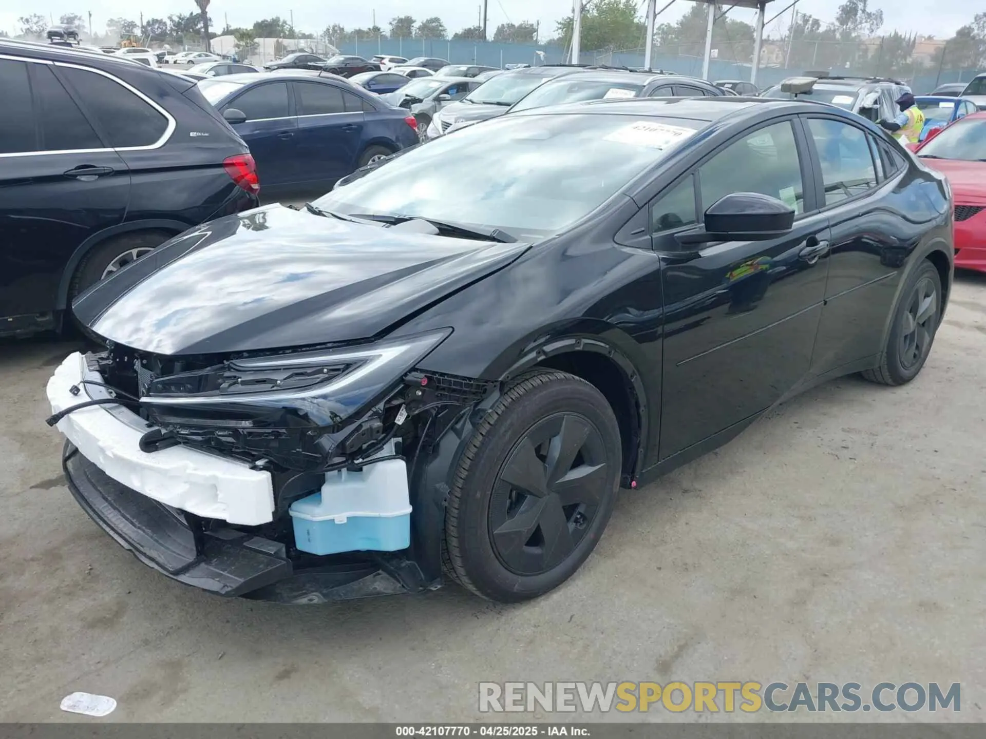 2 Photograph of a damaged car JTDACAAU2R3046380 TOYOTA PRIUS 2024