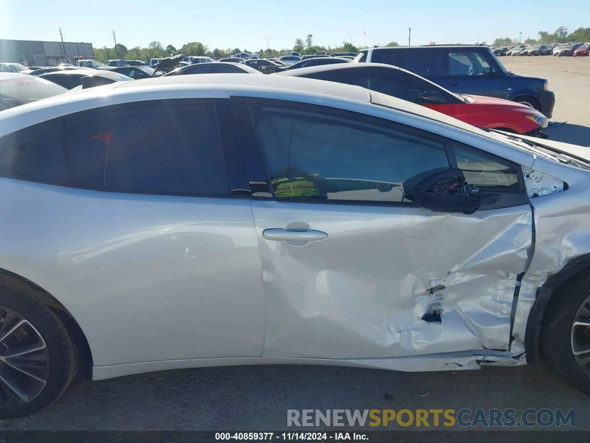 13 Photograph of a damaged car JTDACAAU3R3018992 TOYOTA PRIUS 2024