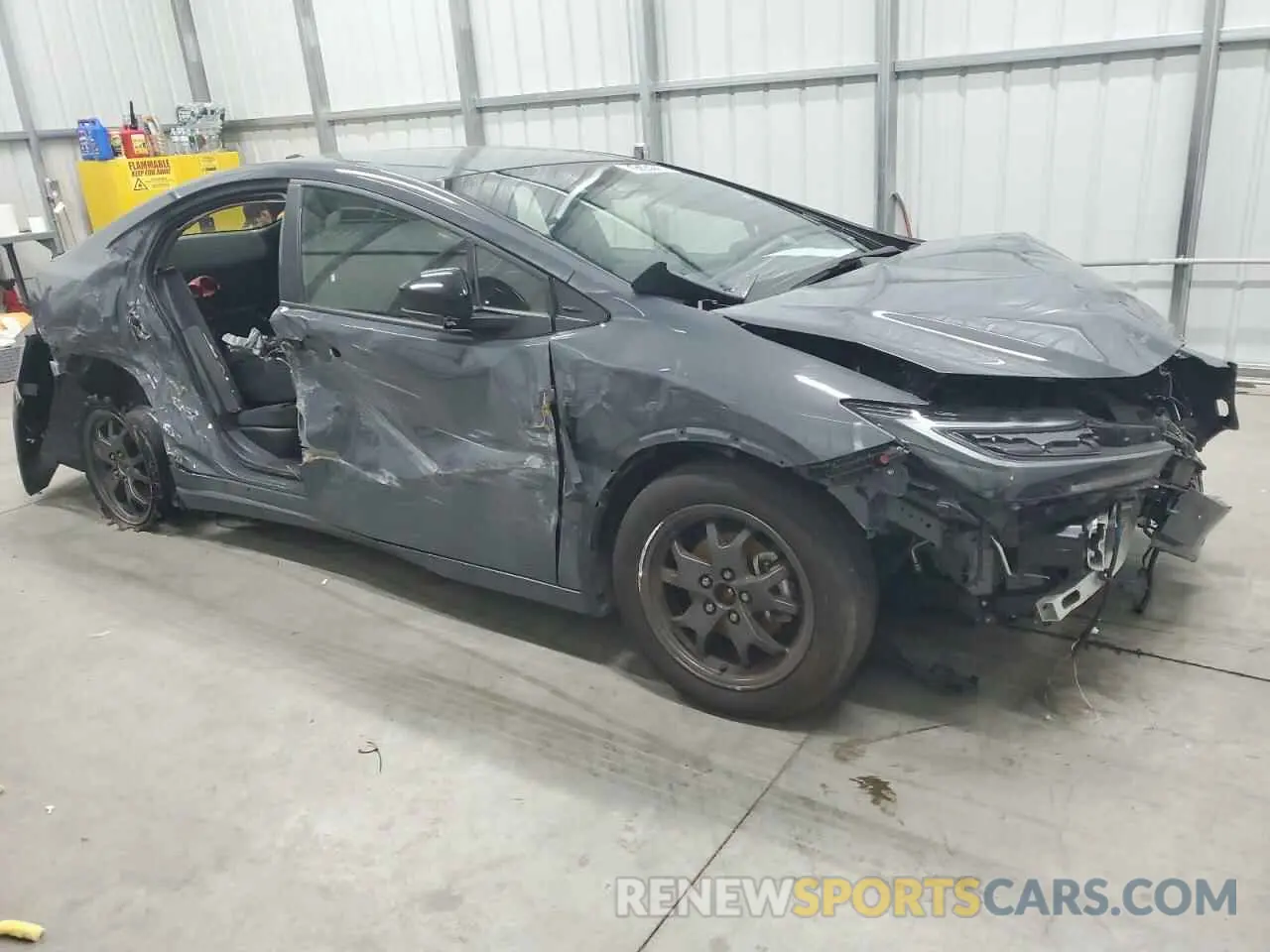 4 Photograph of a damaged car JTDACAAU3R3020113 TOYOTA PRIUS 2024