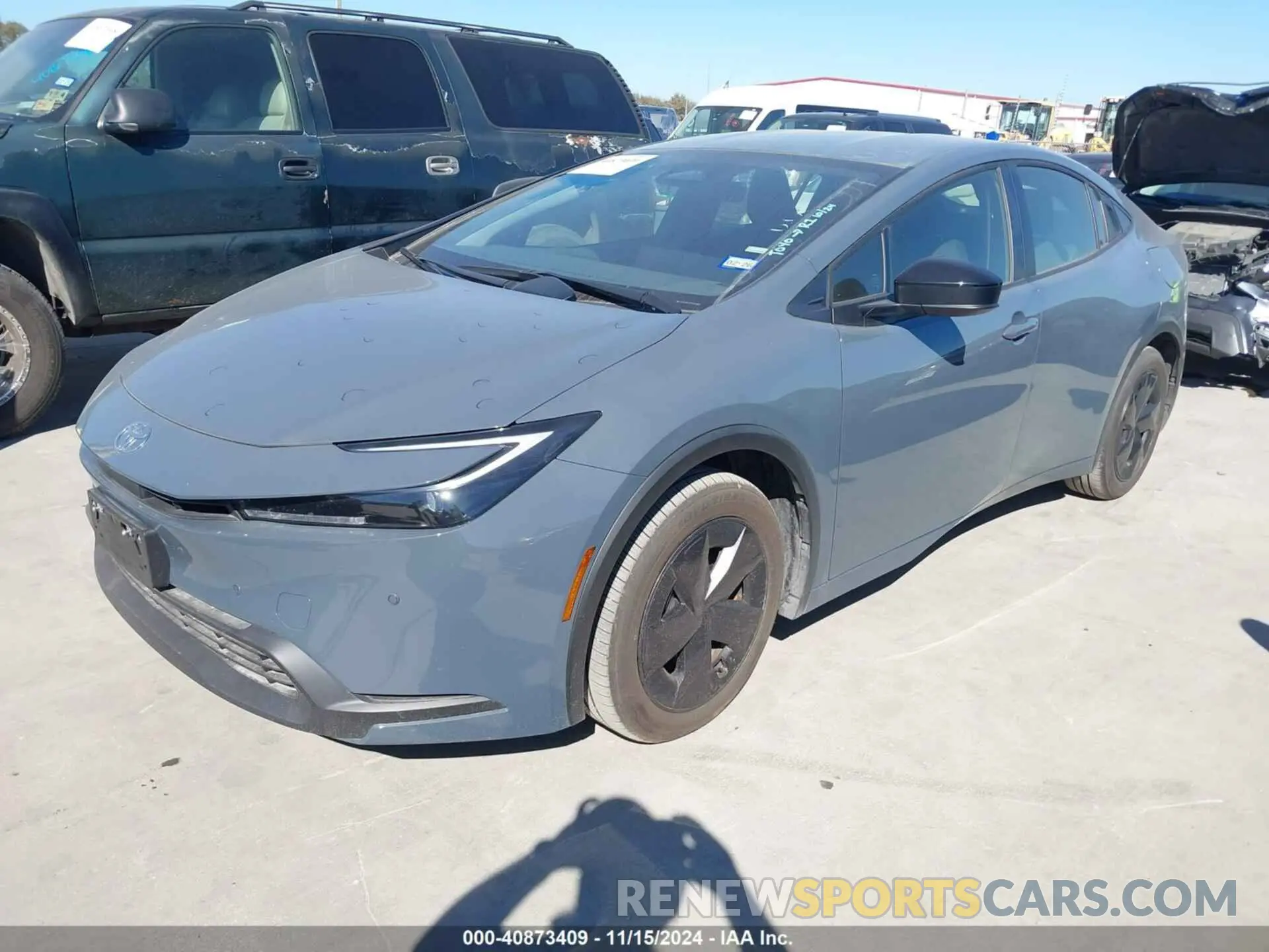2 Photograph of a damaged car JTDACAAU3R3025649 TOYOTA PRIUS 2024