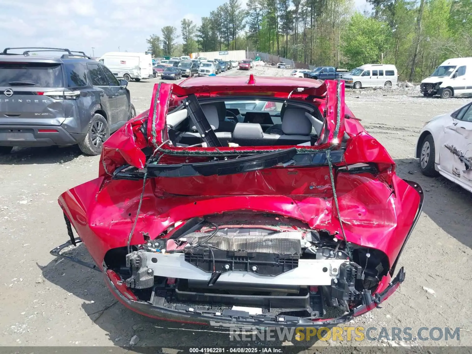 16 Photograph of a damaged car JTDACAAU3R3041074 TOYOTA PRIUS 2024