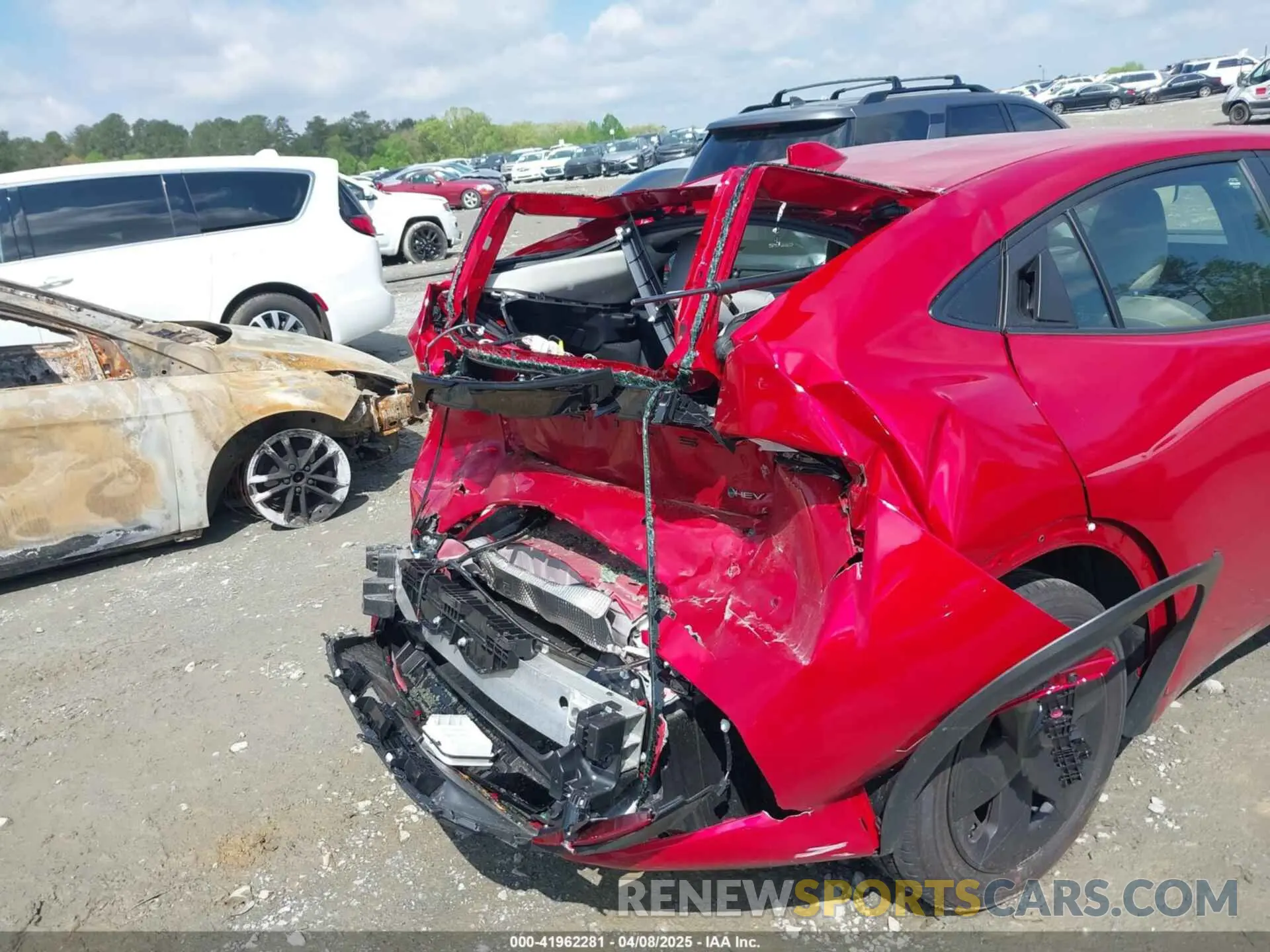6 Photograph of a damaged car JTDACAAU3R3041074 TOYOTA PRIUS 2024