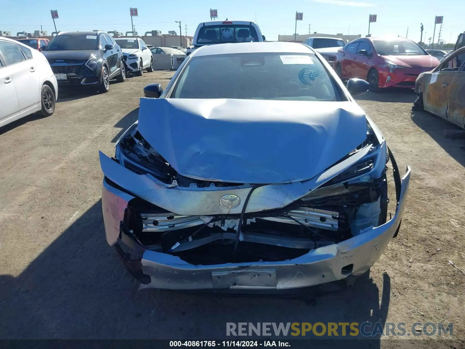 12 Photograph of a damaged car JTDACAAU4R3017916 TOYOTA PRIUS 2024
