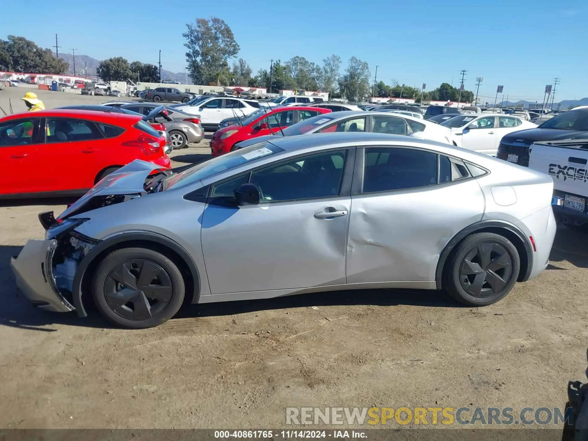 14 Photograph of a damaged car JTDACAAU4R3017916 TOYOTA PRIUS 2024