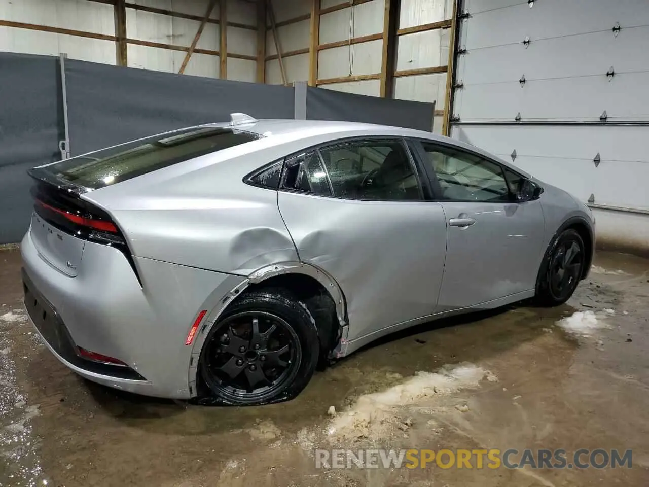 3 Photograph of a damaged car JTDACAAU4R3020573 TOYOTA PRIUS 2024