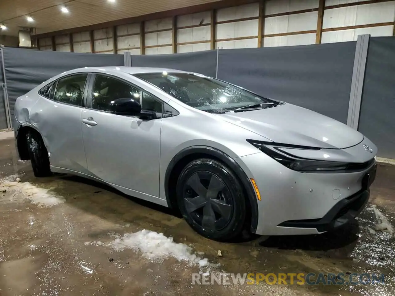 4 Photograph of a damaged car JTDACAAU4R3020573 TOYOTA PRIUS 2024