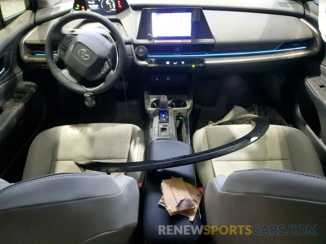 8 Photograph of a damaged car JTDACAAU4R3033906 TOYOTA PRIUS 2024