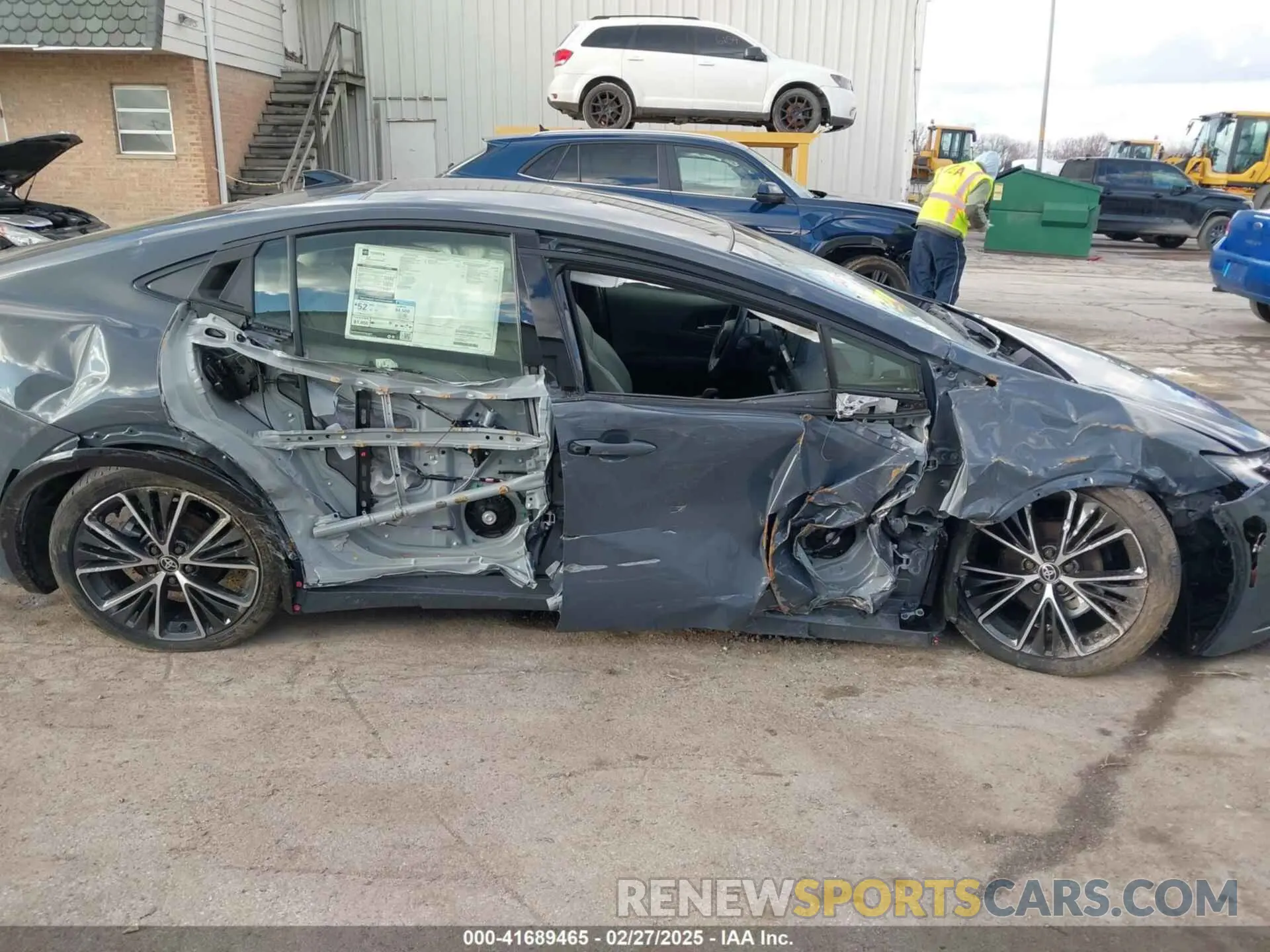 6 Photograph of a damaged car JTDACAAU4R3035056 TOYOTA PRIUS 2024