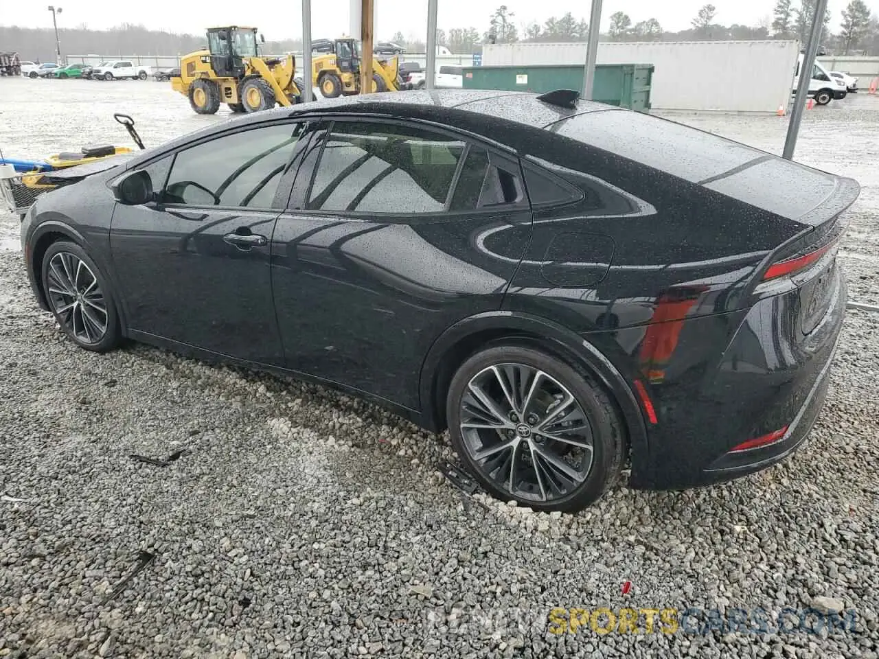2 Photograph of a damaged car JTDACAAU4R3038376 TOYOTA PRIUS 2024