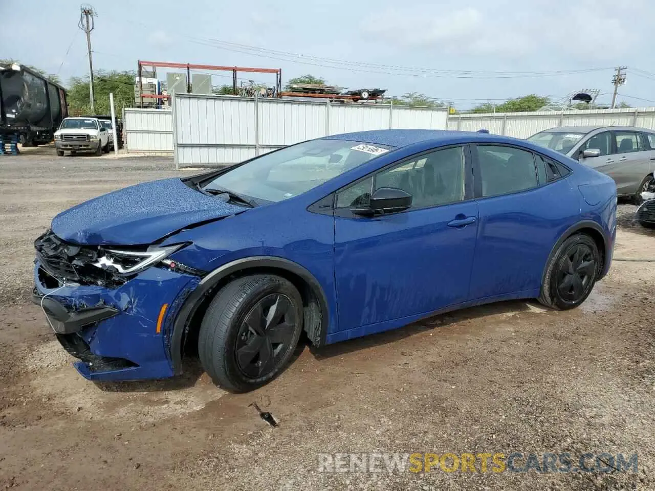 1 Photograph of a damaged car JTDACAAU4R3045263 TOYOTA PRIUS 2024
