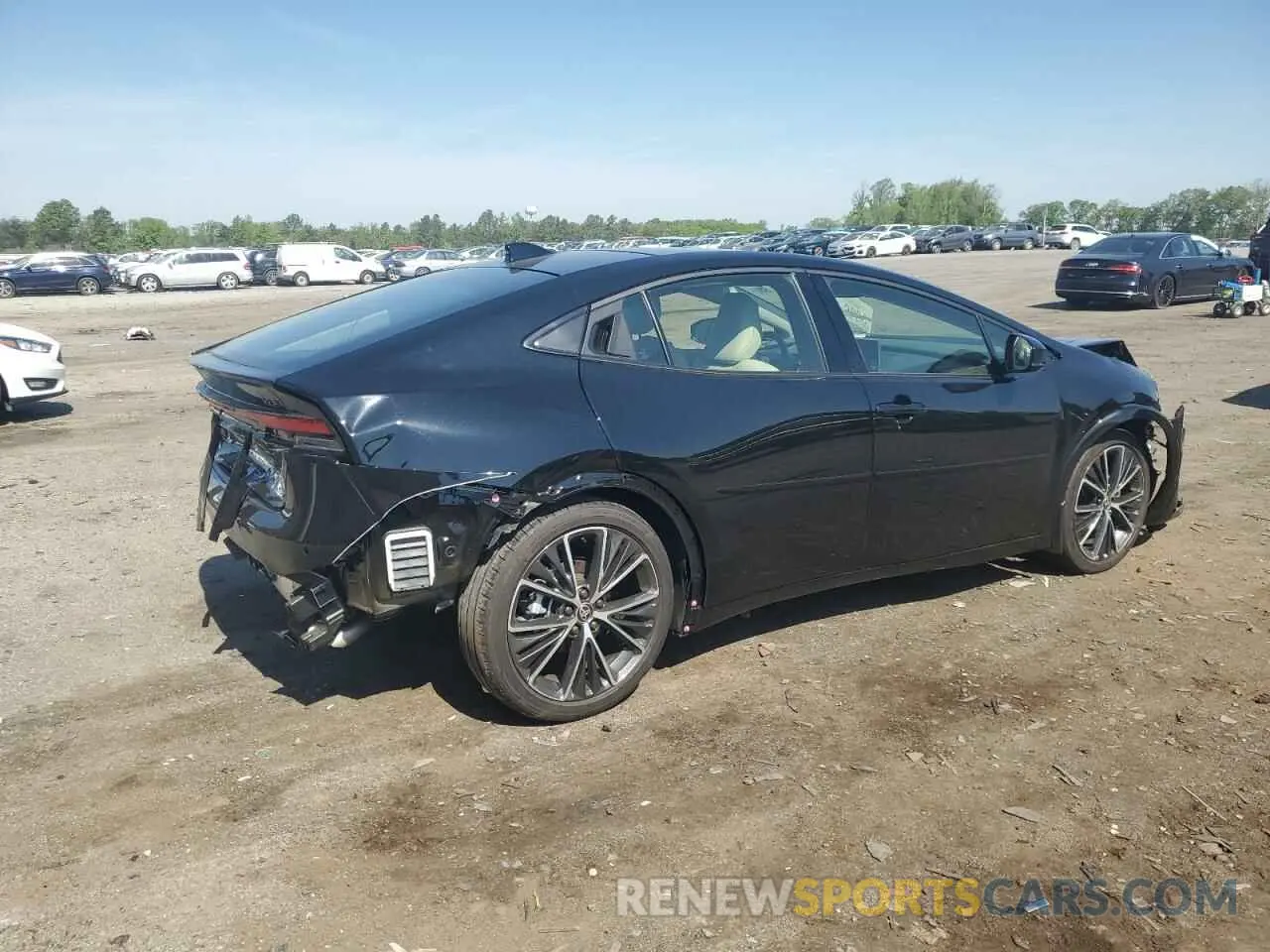 3 Photograph of a damaged car JTDACAAU4R3046204 TOYOTA PRIUS 2024