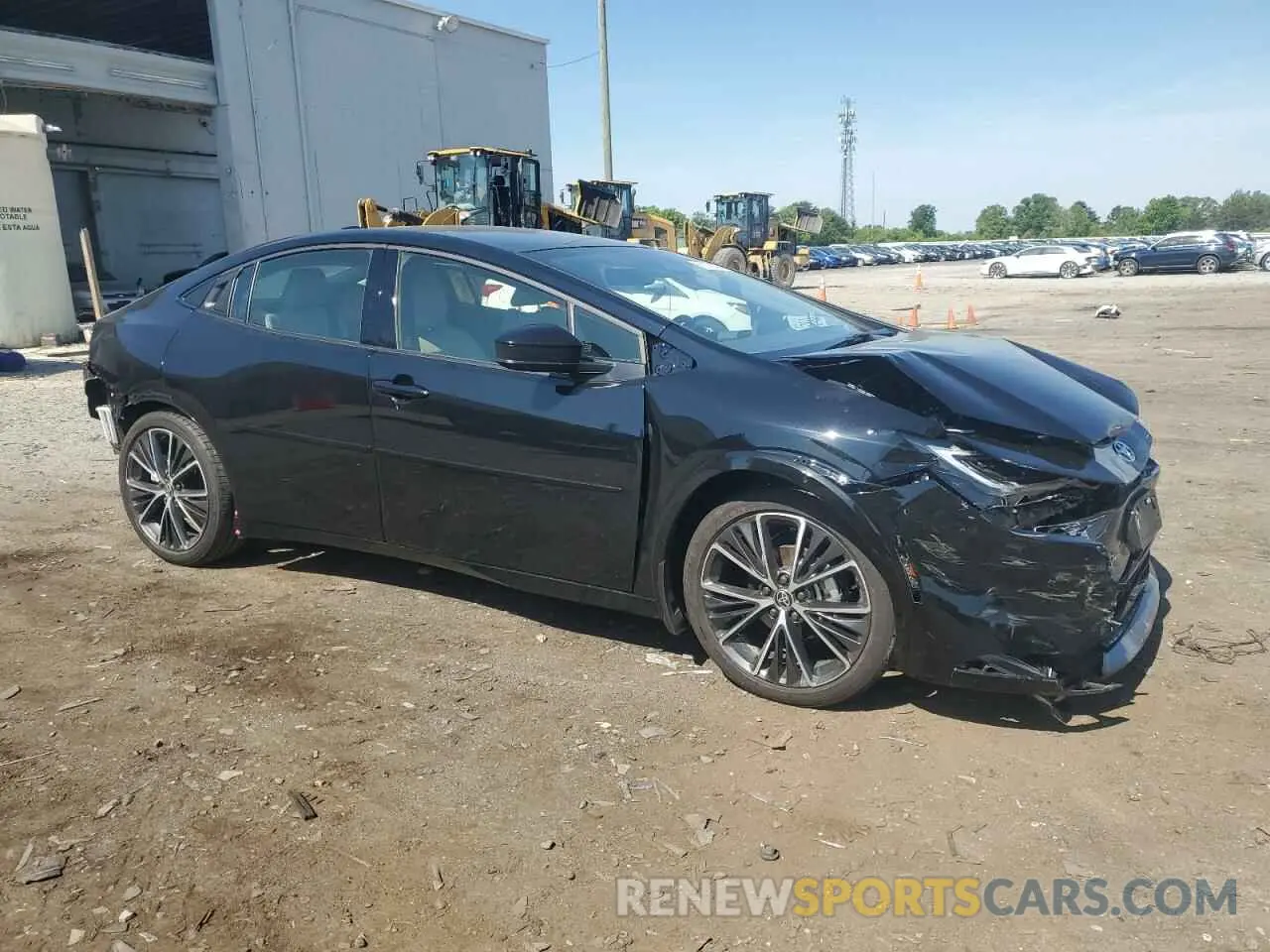 4 Photograph of a damaged car JTDACAAU4R3046204 TOYOTA PRIUS 2024