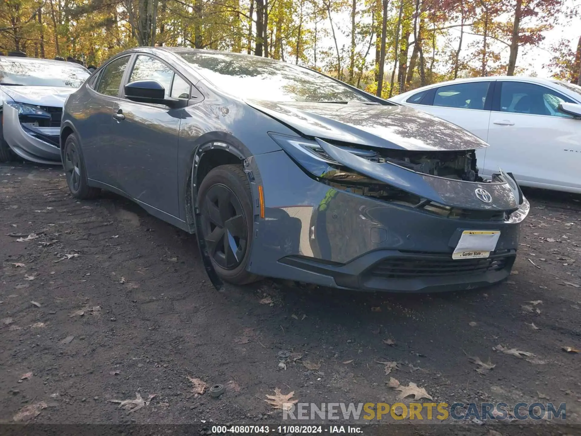 1 Photograph of a damaged car JTDACAAU5R3022011 TOYOTA PRIUS 2024
