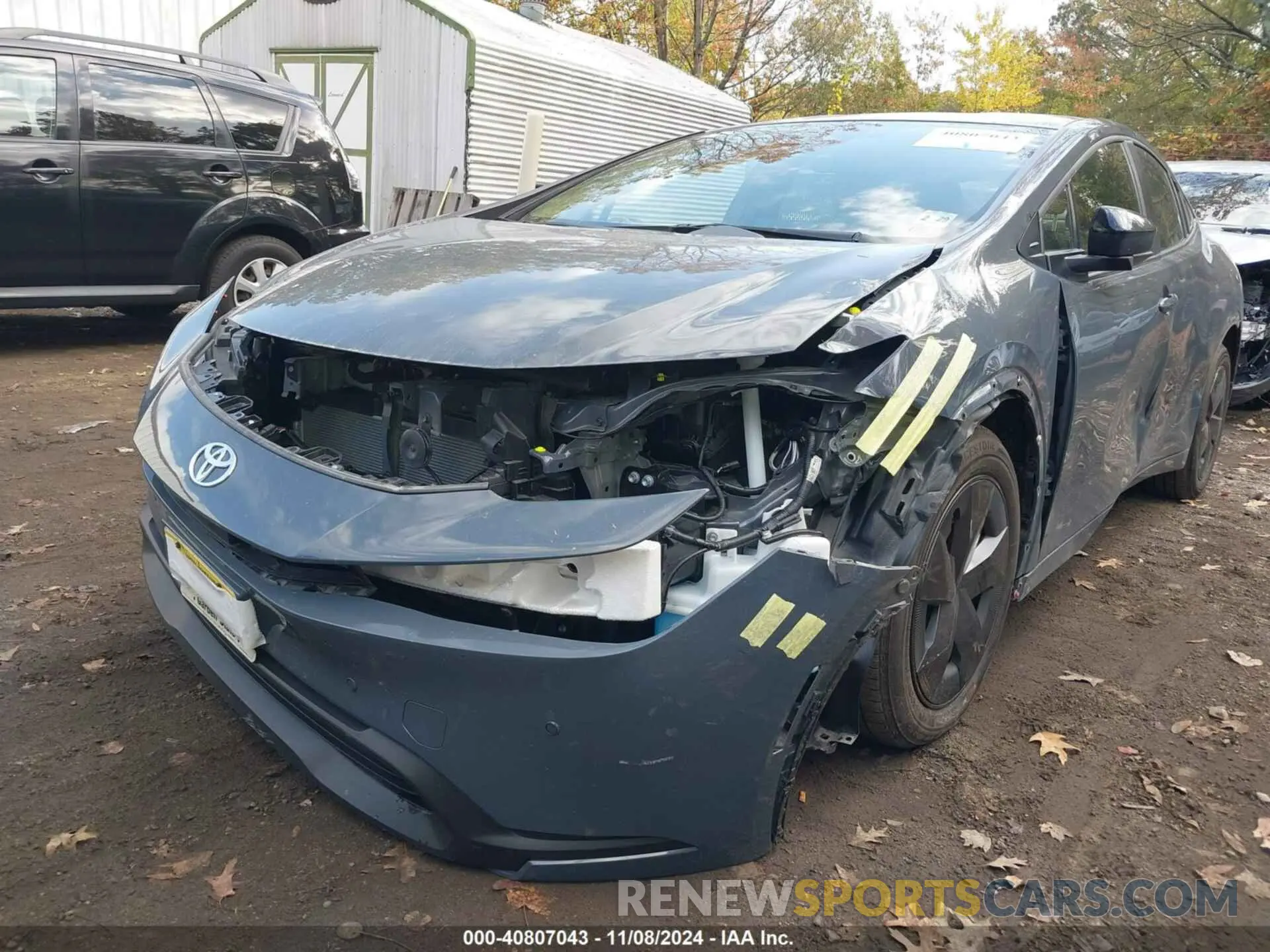 10 Photograph of a damaged car JTDACAAU5R3022011 TOYOTA PRIUS 2024
