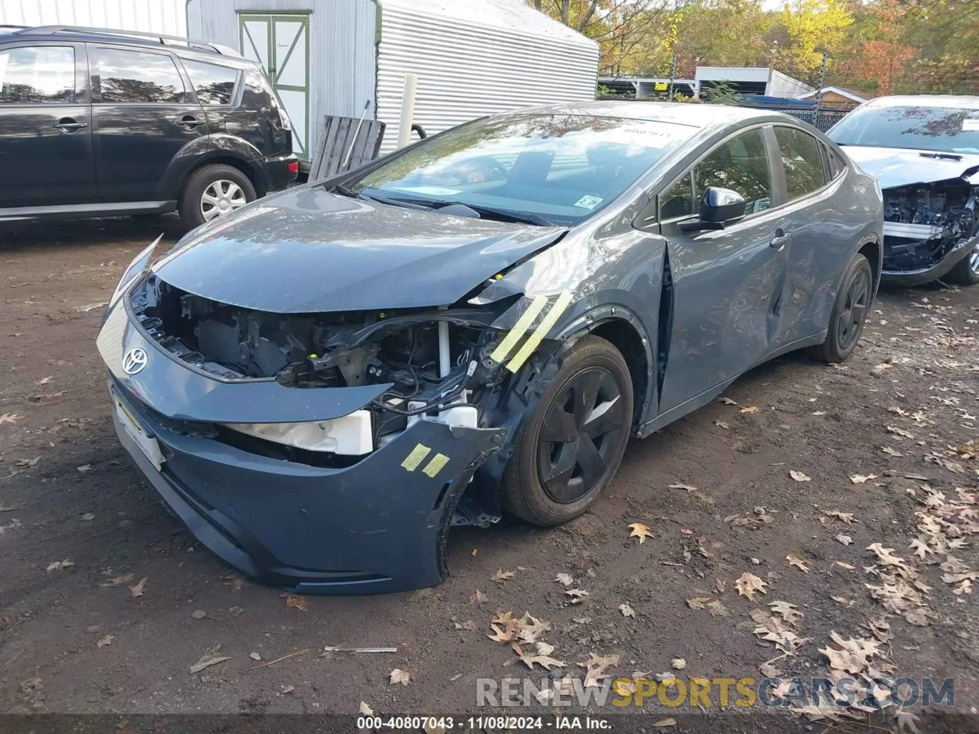 2 Photograph of a damaged car JTDACAAU5R3022011 TOYOTA PRIUS 2024